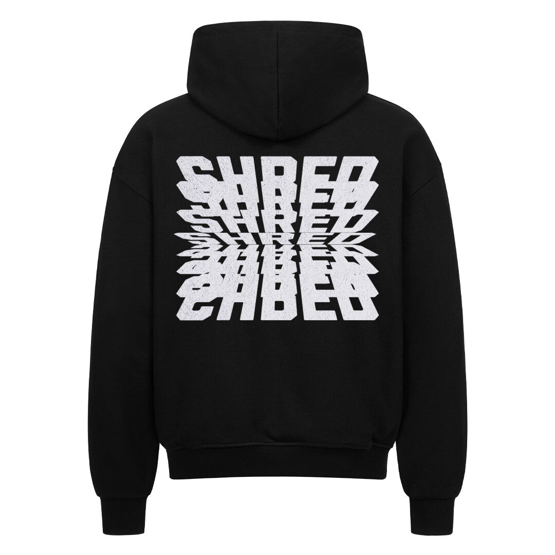 ZIP HOODIE OVERSIZED BOXY CUT STREETWEAR XS-4XL SNOWBOARD SKATEBOARD SURF WEAR ABSOLUTE PREMIUM QUALITY 'SHRED