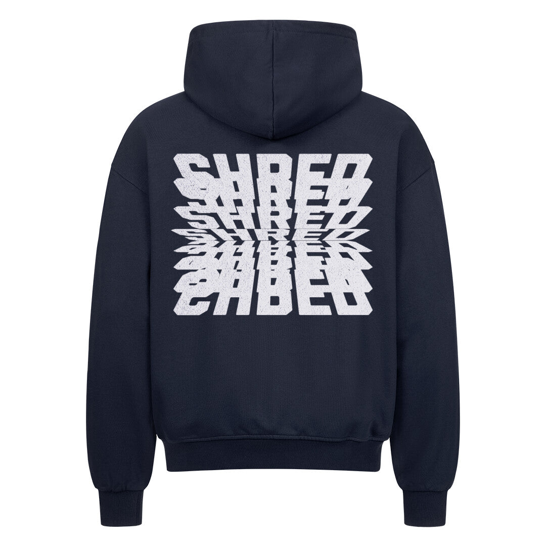 ZIP HOODIE OVERSIZED BOXY CUT STREETWEAR XS-4XL SNOWBOARD SKATEBOARD SURF WEAR ABSOLUTE PREMIUM QUALITY 'SHRED
