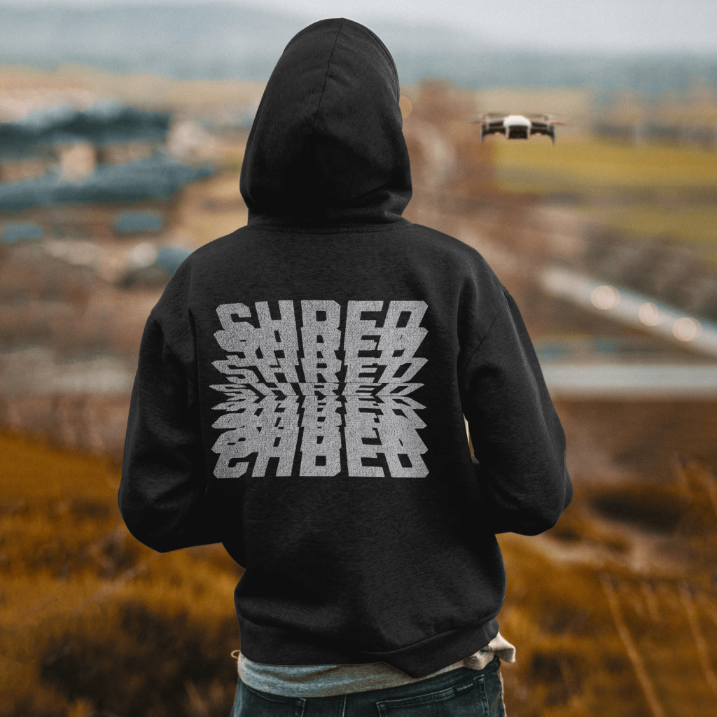 ZIP HOODIE OVERSIZED BOXY CUT STREETWEAR XS-4XL SNOWBOARD SKATEBOARD SURF WEAR ABSOLUTE PREMIUM QUALITY 'SHRED