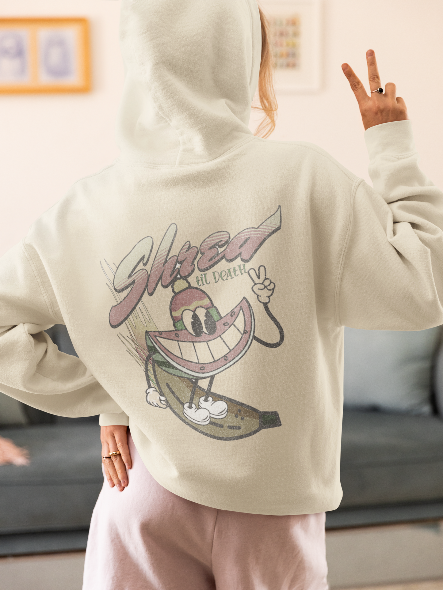 HOODIE OVERSIZED CUT STREETWEAR XS-4XL SNOWBOARD SKATEBOARD SURF SKI WEAR PREMIUM QUALITY PRODUCED IN TURKEY, DESIGNED AND SHIPPED FROM GERMANY 'DEDICATED MELON'
