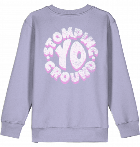 KIDS SNOWBOARD SKATEBOARD SURF SKI PULLOVER LARGE PRINT SWEATER ART BOY GIRL KIDS 100% ORGANIC COTTON STREETWEAR SKATEBOARD SNOWBOARD BMX SURF PRODUCED AND SHIPPED FROM GERMANY. HIGH QUALITY. 3-14 YRS / EU 104-164'STOMPING GROUNDS' FROM EPOS ART HAUS