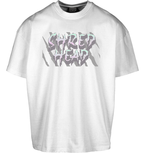 SHRED HEAD | ULTRA HEAVY ULTRA WIDE T-SHIRT | 100% COTTON