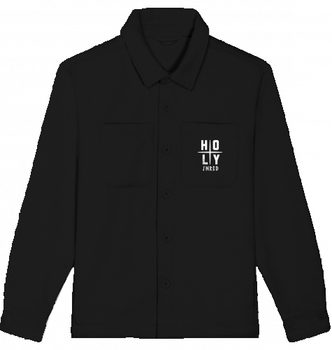 HOLY SHRED | SHIRT-JACKE SNOWBOARD | SKATEBOARD | SKI | SURF Unisex overshirt | Unlined shirt jacket | Chest pockets and side seam pockets on both sides