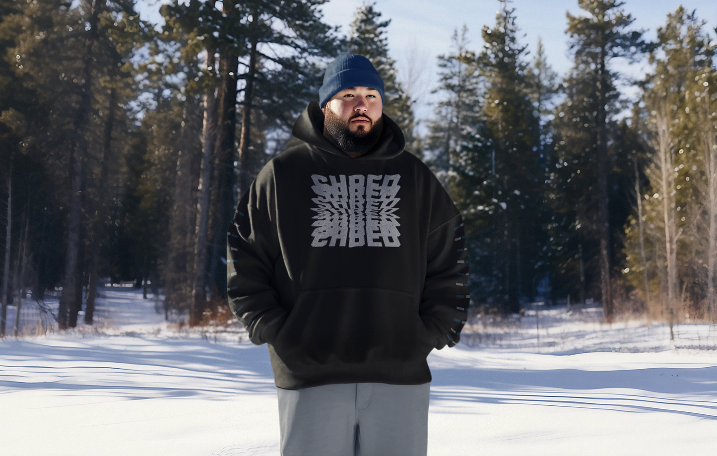 SHRED | PREMIUM OVERSIZED BOXY HOODIE