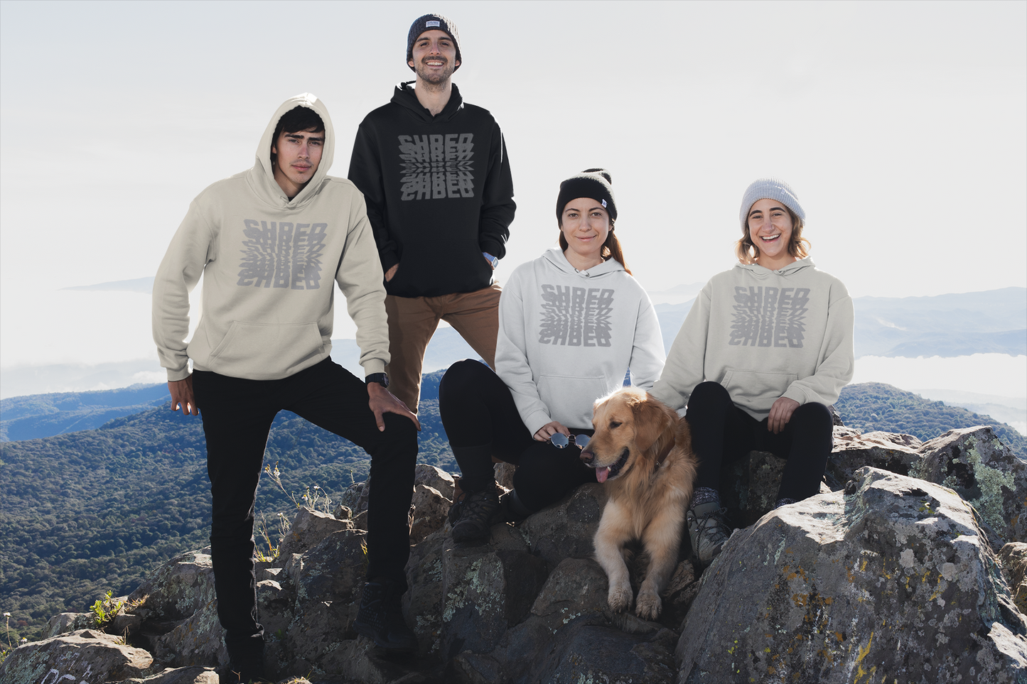 SHRED | PREMIUM OVERSIZED BOXY HOODIE