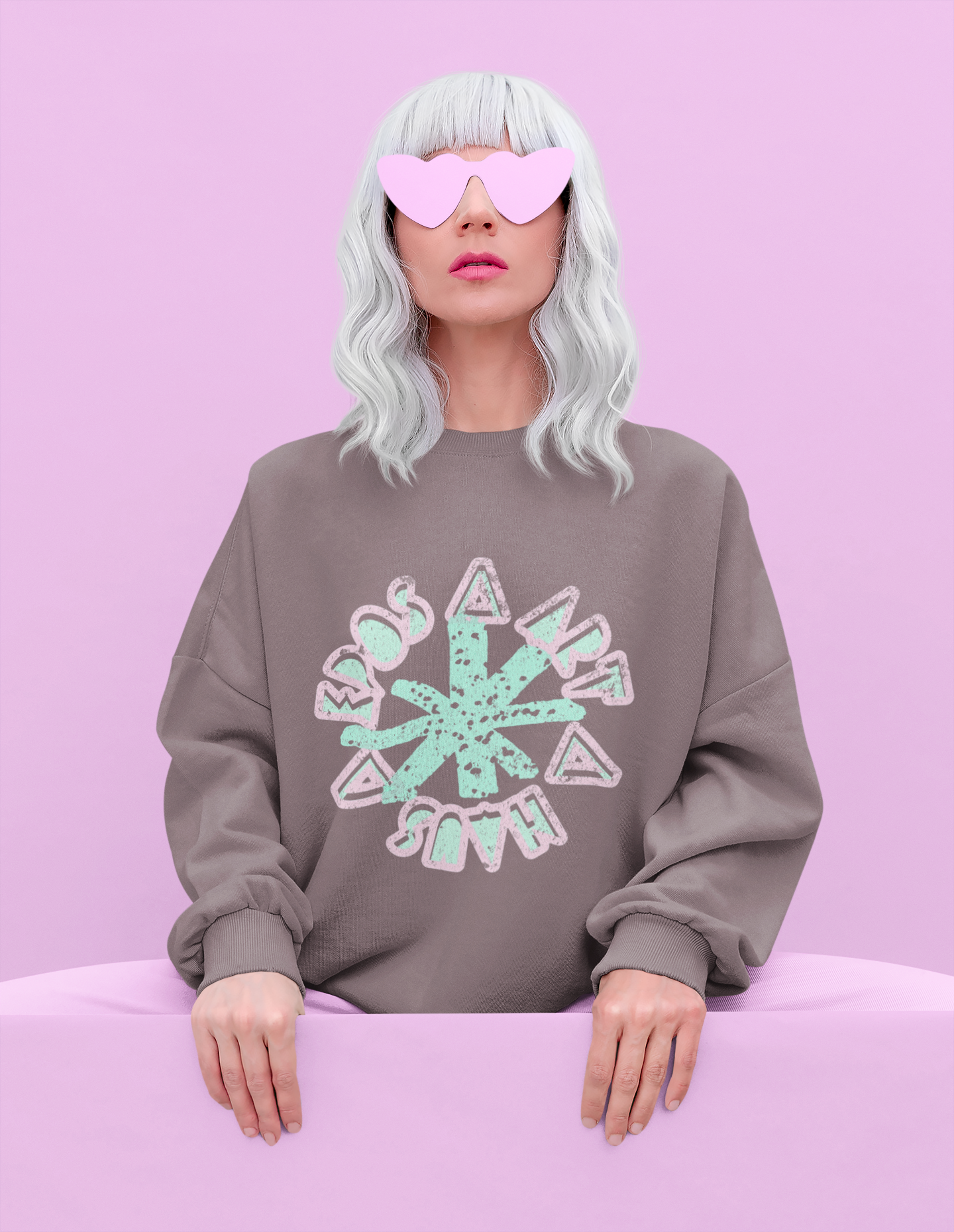 SWEATER STREETWEAR XXS-3XL SNOWBOARD SKATEBOARD SURF WEAR LARGE PRINT PREMIUM QUALITY PRODUCED AND SHIPPED FROM GERMANY 85% ORGANIC 15% POLYESTER 'EPOS SNOW'