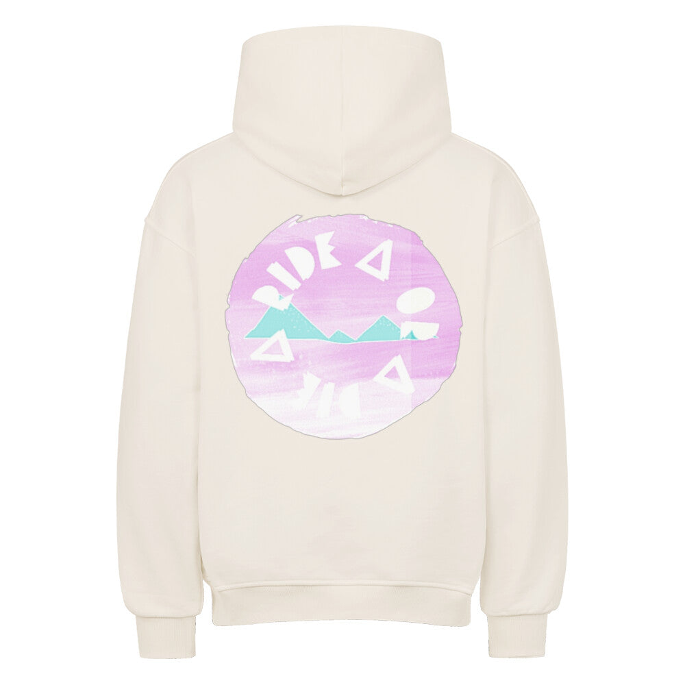 HOODIE OVERSIZED CUT STREETWEAR XS-4XL SNOWBOARD SKATEBOARD SURF WEAR PREMIUM QUALITY PRODUCED IN TURKEY, DESIGNED AND SHIPPED FROM GERMANY 'RIDE OR'