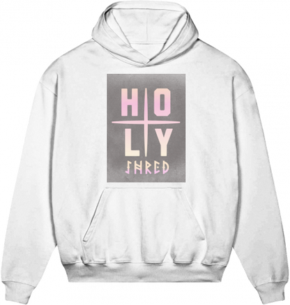 HOLY SHRED BOXY HOODIE | UNISEX | PREMIUM | 100% ORGANIC COTTON