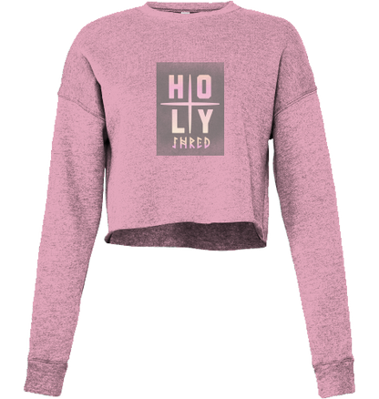 HOLY SHRED | LADIES | CROPPED LONGSLEEVE TOP