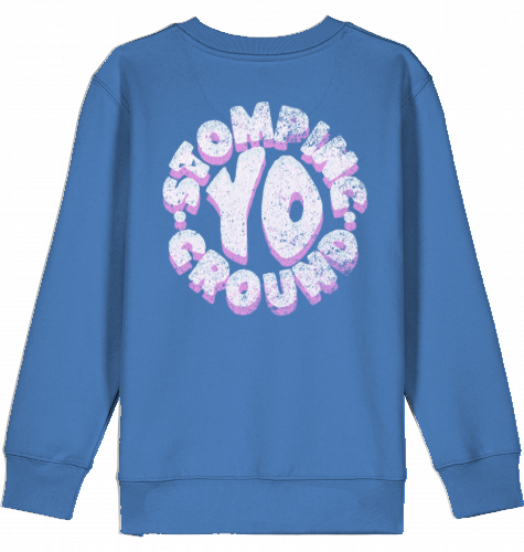 KIDS SNOWBOARD SKATEBOARD SURF SKI PULLOVER LARGE PRINT SWEATER ART BOY GIRL KIDS 100% ORGANIC COTTON STREETWEAR SKATEBOARD SNOWBOARD BMX SURF PRODUCED AND SHIPPED FROM GERMANY. HIGH QUALITY. 3-14 YRS / EU 104-164'STOMPING GROUNDS' FROM EPOS ART HAUS