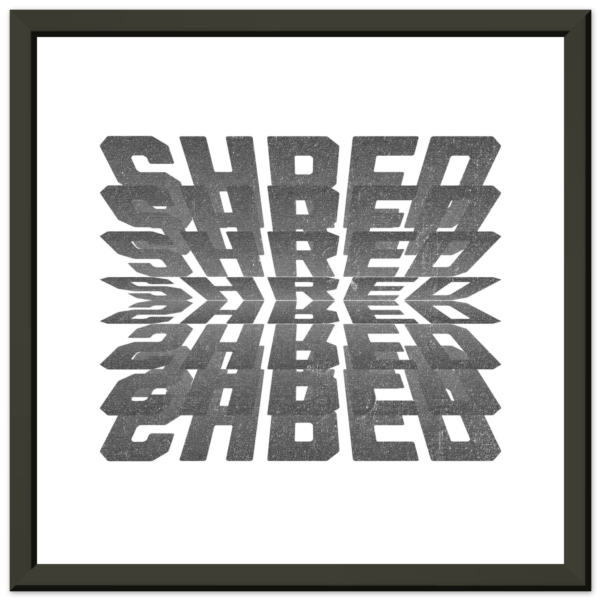 SHRED | METAL FRAMED Poster | Premium Quality | Matte | 200 GSM | Snowboard | Ski | Save your precious time hunting down the right frame for your art work - with this one your art arrives at your home with the perfectly fitted quality frame!