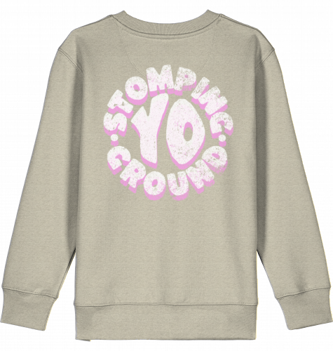 KIDS SNOWBOARD SKATEBOARD SURF SKI PULLOVER LARGE PRINT SWEATER ART BOY GIRL KIDS 100% ORGANIC COTTON STREETWEAR SKATEBOARD SNOWBOARD BMX SURF PRODUCED AND SHIPPED FROM GERMANY. HIGH QUALITY. 3-14 YRS / EU 104-164'STOMPING GROUNDS' FROM EPOS ART HAUS