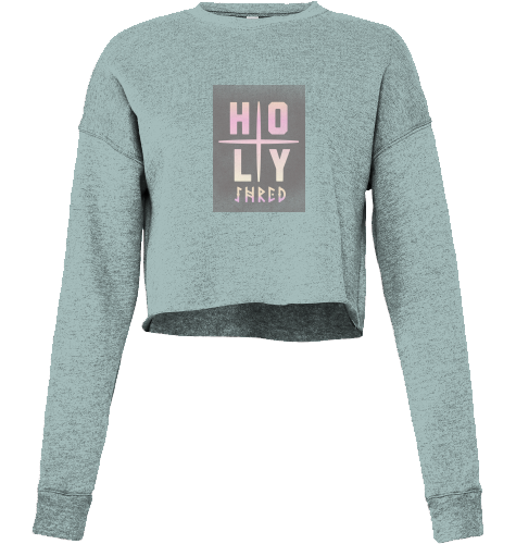 HOLY SHRED | LADIES | CROPPED LONGSLEEVE TOP