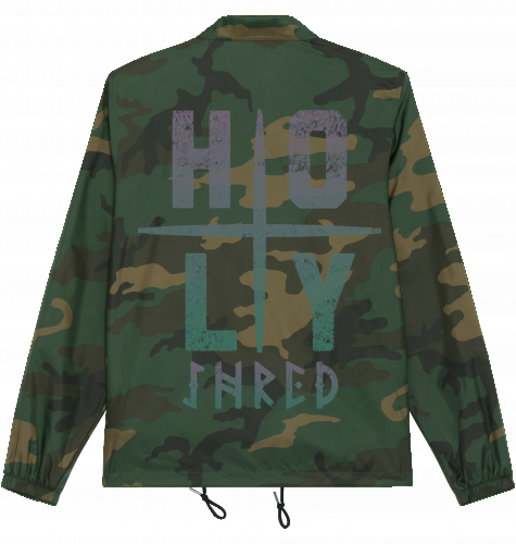 HOLY SHRED | JACKET | Camouflage | Streetwear S-3XL | 100% Recycled Polyester