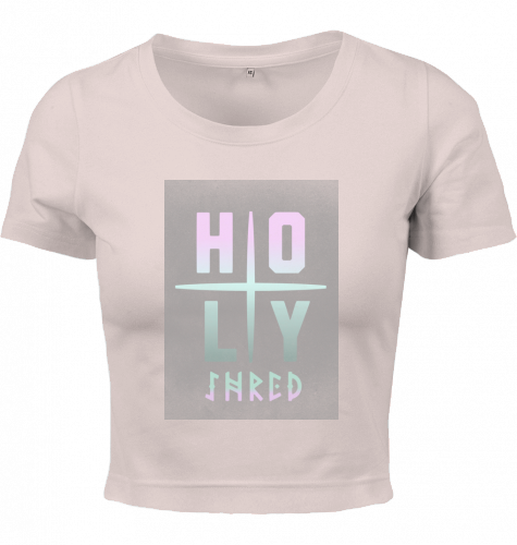 HOLY SHRED | LADIES | CROP TOP