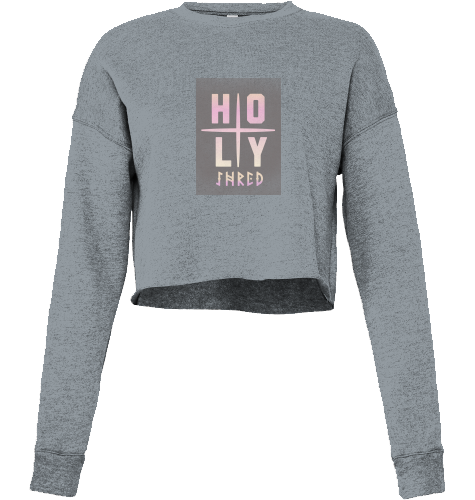 HOLY SHRED | LADIES | CROPPED LONGSLEEVE TOP