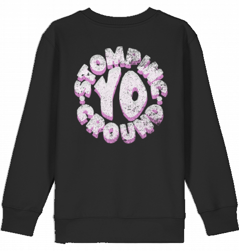 KIDS SNOWBOARD SKATEBOARD SURF SKI PULLOVER LARGE PRINT SWEATER ART BOY GIRL KIDS 100% ORGANIC COTTON STREETWEAR SKATEBOARD SNOWBOARD BMX SURF PRODUCED AND SHIPPED FROM GERMANY. HIGH QUALITY. 3-14 YRS / EU 104-164'STOMPING GROUNDS' FROM EPOS ART HAUS